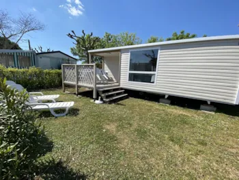 Mietunterkunft - Loggia 2 Chambres Terrasse Intégrée Semi-Couverte (5 Ans) - Camping La Boulinière