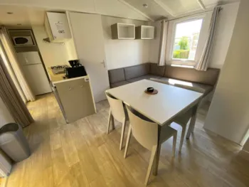 Mietunterkunft - Standard 3 Zimmer Hölzerne Terrasse + Vordach - Camping La Boulinière