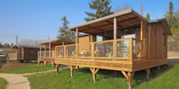 Huuraccommodatie(s) - Cottage Nature - 40M² - 3 Laapkamer - Zeezicht  - New 2023 - Prestige - Camping Cros de Mouton