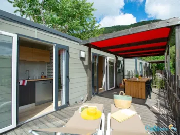 Mietunterkunft - Mobilheim Evasion 6 - 32 M² - 3 Schlafzimmer - Meersicht - New 2024 - Privilege - Camping Cros de Mouton