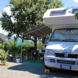 Plads(er) - Standplads Big Telt / Campingvogn / Autocamper - Camping Mare Monti