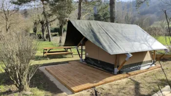 Mietunterkunft - Tente Safari - Camping de la Vallée du Doux