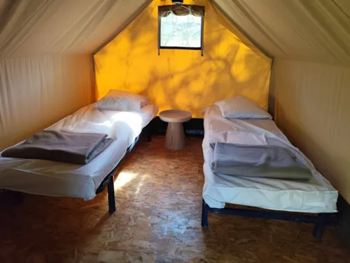 Location - Tente Safari - image n°2 - Camping de la Vallée du Doux