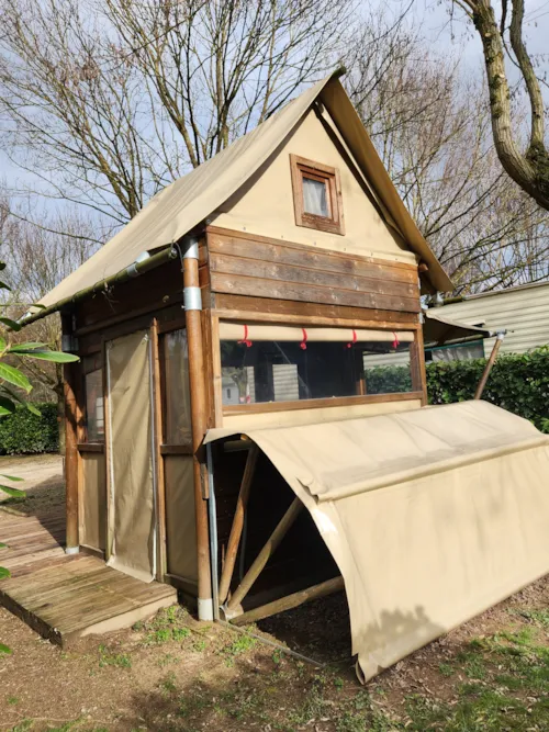 Mietunterkunft - Hochsitzzelt - image n°4 - Camping de la Vallée du Doux