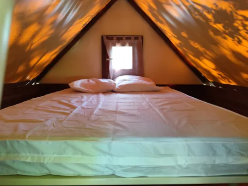 Mietunterkunft - Hochsitzzelt - image n°5 - Camping de la Vallée du Doux