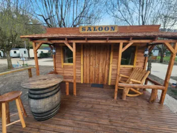 Huuraccommodatie(s) - Salon - Camping de la Vallée du Doux