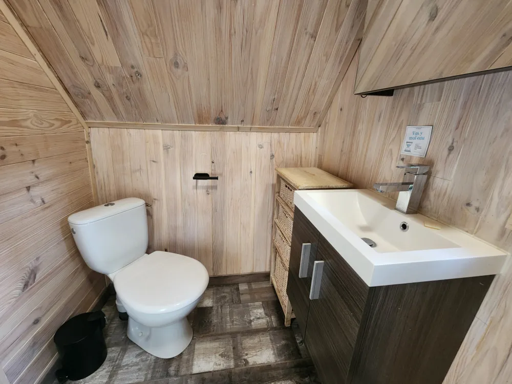 Mietunterkunft - Chalet Troll - image n°6 - Camping de la Vallée du Doux