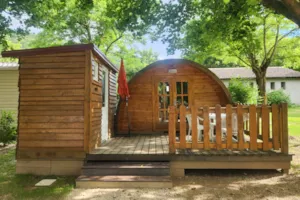 Locatif - chalet pod 3 personnes - Camping de la Vallée du Doux