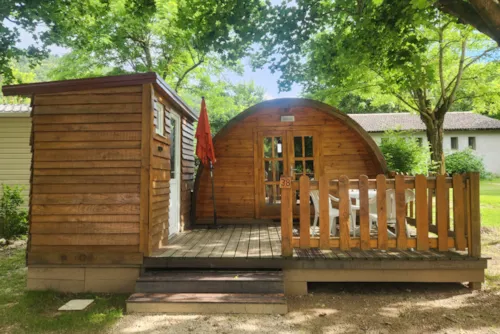 Accommodation - Chalet Pod 3 Personnes - image n°1 - Camping de la Vallée du Doux