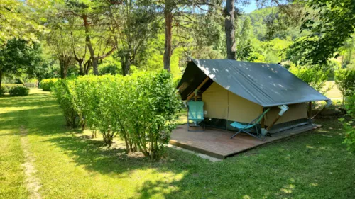 Location - Tente Safari - image n°1 - Camping de la Vallée du Doux