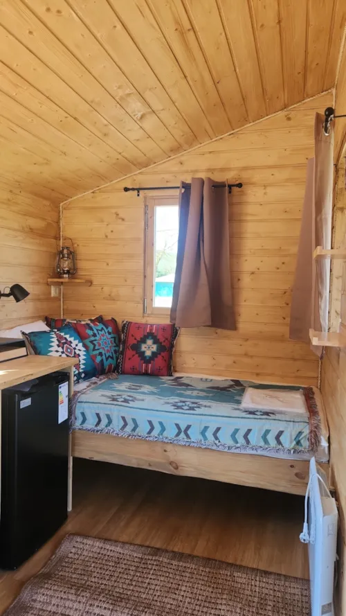 Huuraccommodatie(s) - Salon - image n°6 - Camping de la Vallée du Doux