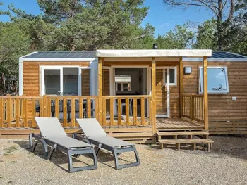 Mietunterkunft - Mobilheim Ciela Confort - 3 Zimmer - Camping La Farigoulette