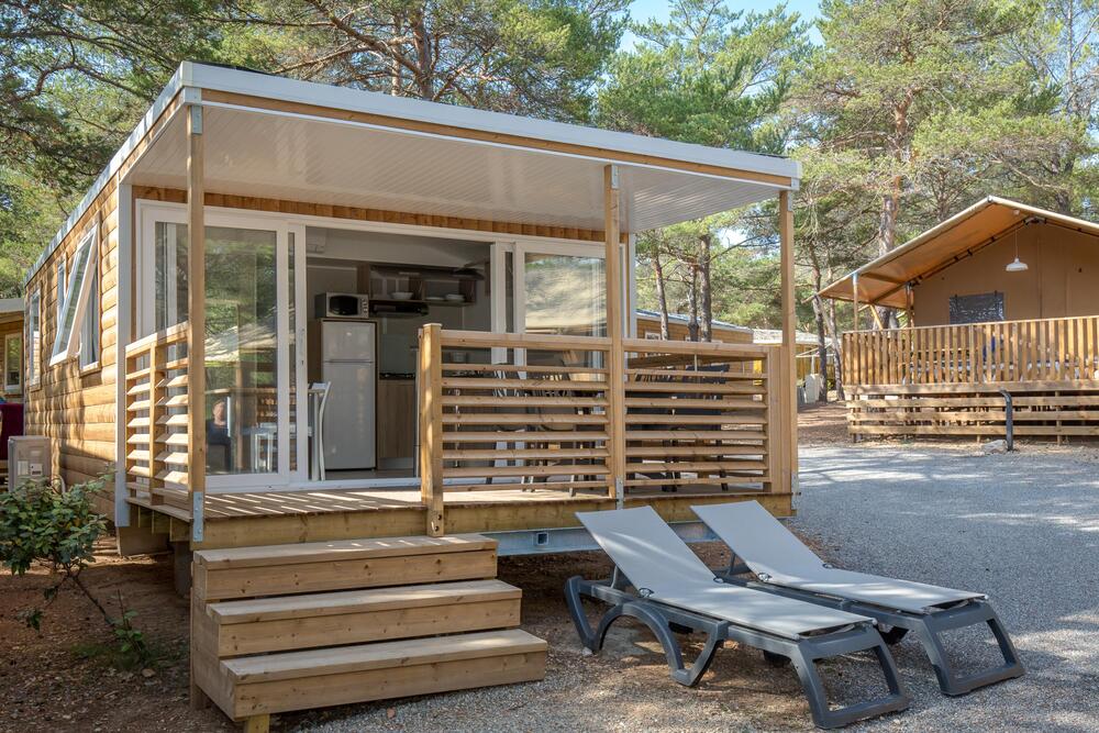Location - Mobil Home Ciela Confort Bay - 2 Chambres - Ciela Village Camping La Farigoulette