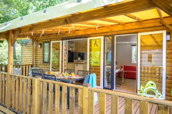Mietunterkunft - Mobilheim Ciela Privilège - 3 Zimmer - 2 Badezimmer - Camping La Farigoulette