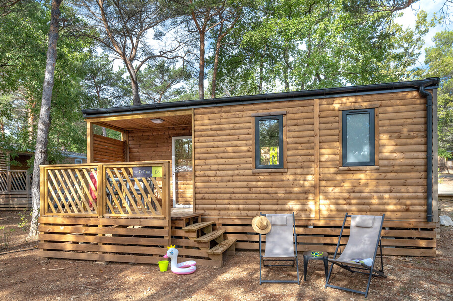 Location - Mobil Home Ciela Confort Compact - 2 Chambres - Ciela Village Camping La Farigoulette