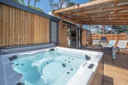 Location - Nouveau - Mobil Home Ciela Exception Spa 3 Chambres - Camping La Farigoulette