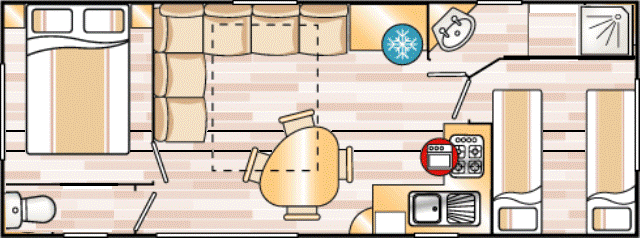 Mobilhome 4 Pax Inclus Max. 4 /5 Personnes