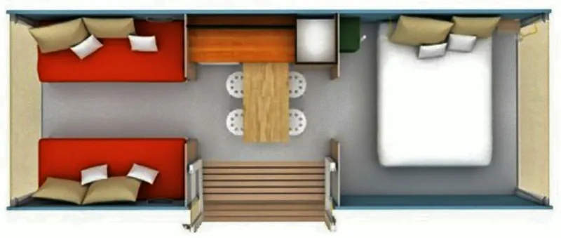 Lodge Tent Coco Sweet Prix Par Nuit 4 Pax