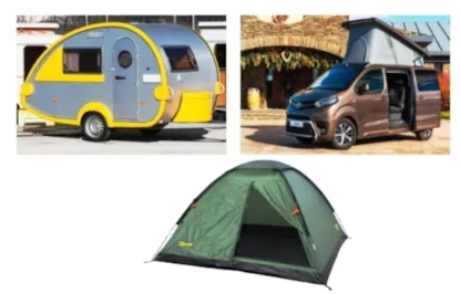 Piazzola < 6.5M Incl. 2 Adulti , 1 Tenda O 1 Roulotte O 1 Camper  + 1 Auto(No Camper) +Elet.Max 4A