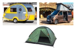 Emplacement 2 Adultes,1 Tente,1 Caravane Ou 1 Camping-Car + 1 Véhicule+ Électricité Max 5 A < 6.5M