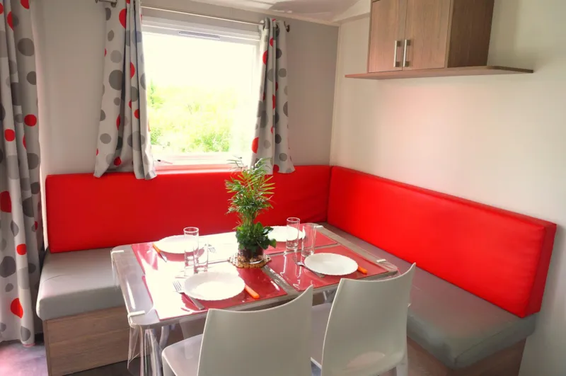 Mobil-Home Heol 32 M² (2012) - 3 Chambres Avec Terrasse Semi-Couverte De 12M²