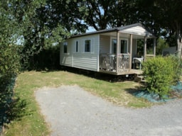 Location - Mobil-Home Premium Lagon 28 M² (2012) + Terrasse Couverte Intégrée 8M² - Camping Les Embruns