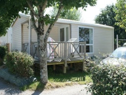 Alloggio - Mobil-Home Corvette 27 M² (2010-2013) + Half-Covered Terrace 9M² - Camping Les Embruns