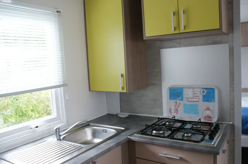 Mobil-Home Heol 32 M² (2012) - 3 Chambres Avec Terrasse Semi-Couverte De 12M²