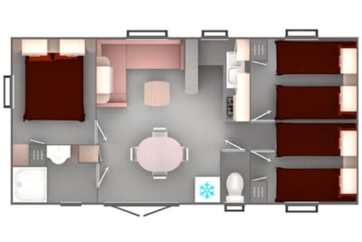 MOBIL-HOME OUESSANT of 36 m2 (modèle 2013) — 7