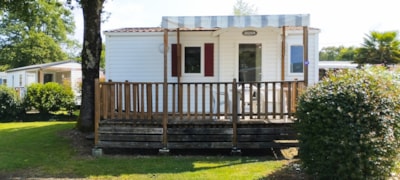 Mobile home CONFORT VENUS 24m² (2009)+ Half-covered terrace 11m² — 1