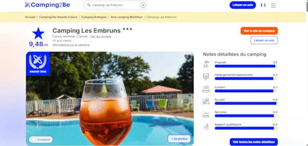 Camping Les Embruns