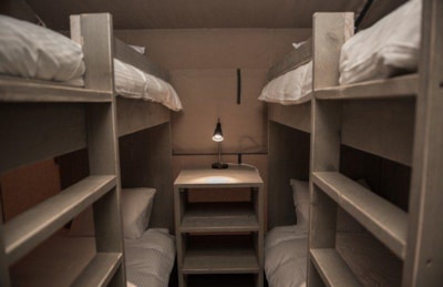 Safari tent with private facilities — 2