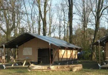 Mietunterkunft - Safari Zelt Mit Sanitäranlagen - Camping de Rammelbeek