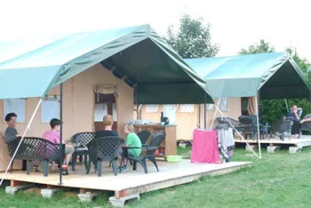 Mietunterkunft - Safari Zelt Ohne Sanitäranlagen - Camping de Rammelbeek