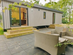 Huuraccommodatie(s) - Luxe 4 Persoons Chalet Of Bungalow - Camping de Rammelbeek