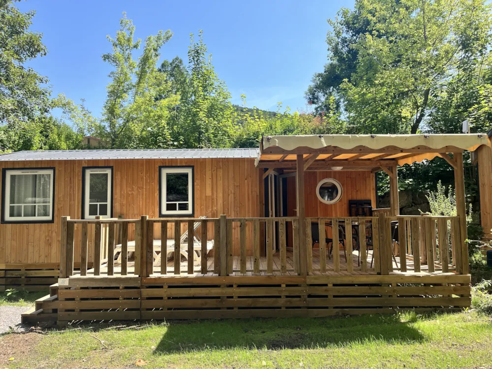 Location - Bungalow Plenitude 6 Personnes - Camping La Pierre de l'Aigle