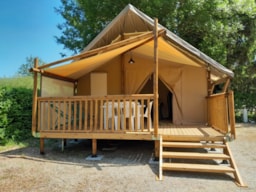 Huuraccommodatie(s) - Jungle Lodge - Camping Le Colombier