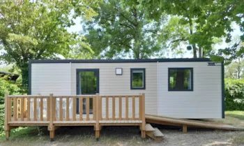 Mietunterkunft - Mobilheim Premium Pmr (Behindertengerecht) - Camping Le Colombier