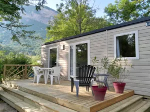 Locatif - Mobil-home Premium - Camping Le Colombier