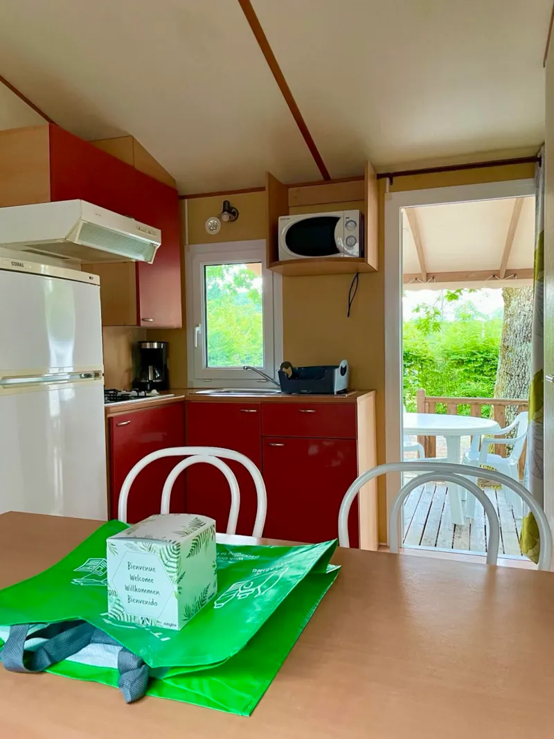 Mobilhome - 2 Chambres : 1 Chambre Lit Double, 1 Chambre 2 Lits Simples