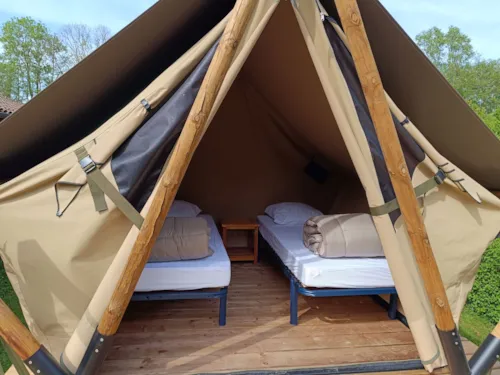 Mietunterkunft - Tente Lodge - image n°1 - Camping Le Vieux Moulin