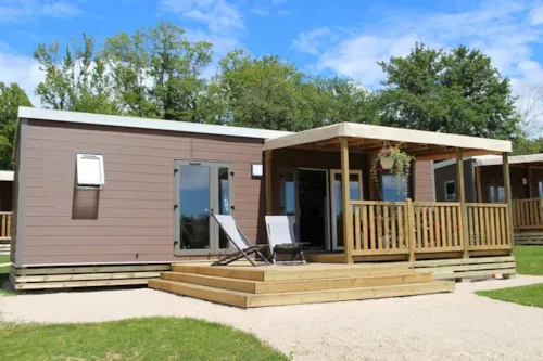 Location - Mobile Home Bien Etre - image n°1 - Camping Municipal La Grange du Pin
