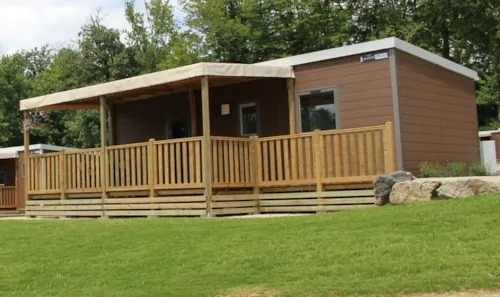 Location - Mobile-Home Vacances - Pmr – Adapté Pour Personnes À Mobilité Réduite - image n°1 - Camping Municipal La Grange du Pin