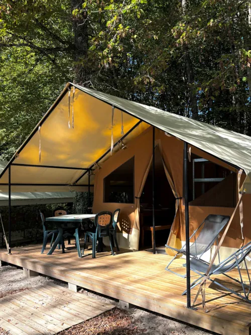 Location - Lodges Masaaï - image n°2 - Camping Municipal La Grange du Pin
