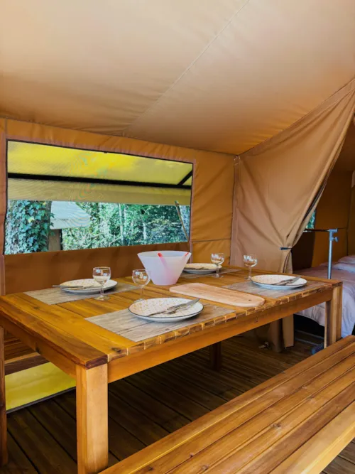 Location - Lodges Masaaï - image n°5 - Camping Municipal La Grange du Pin