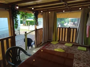 Locatif - Bungalow experience "Les Astres" - Camping Municipal La Grange du Pin