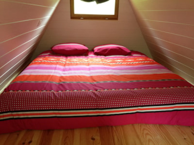 Wooden tepee 35m² - 2 bedroom -