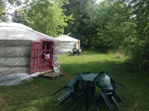 Mietunterkunft - Jurte 15M² - - image n°5 - Camping Domaine de Mépillat