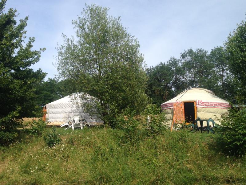 Mietunterkunft - Jurte - Camping Domaine de Mépillat