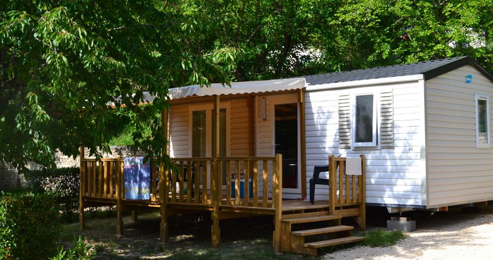 Accommodation - Mobil-Home Classic+ Tv (4 Adultes Maximum) - Camping Domaine de Mépillat